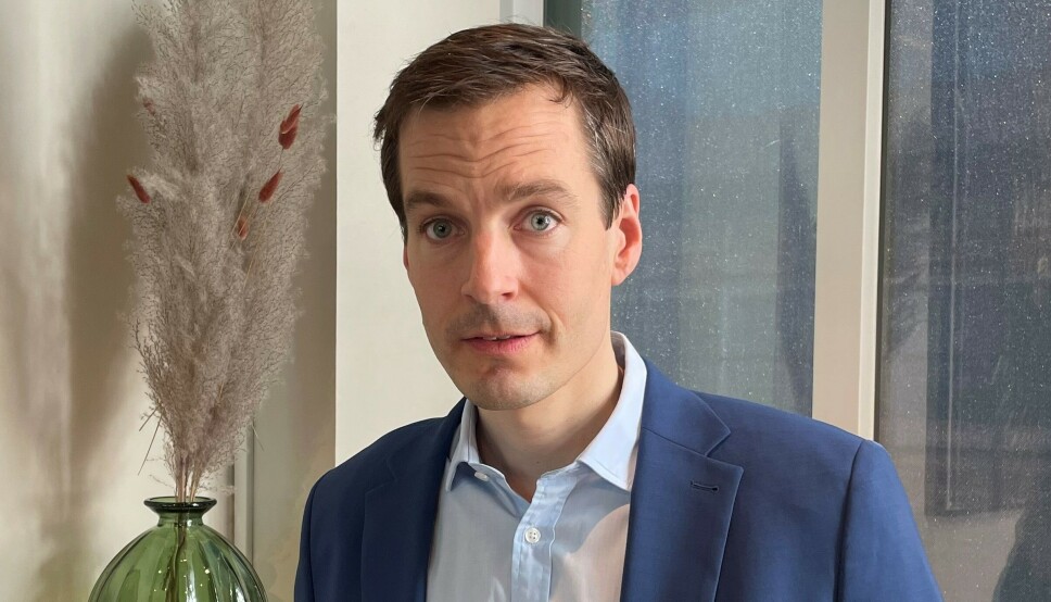 NY JOBB: Fredrik S. Myhre. NY JOBB: Fredrik S. Myhre.
