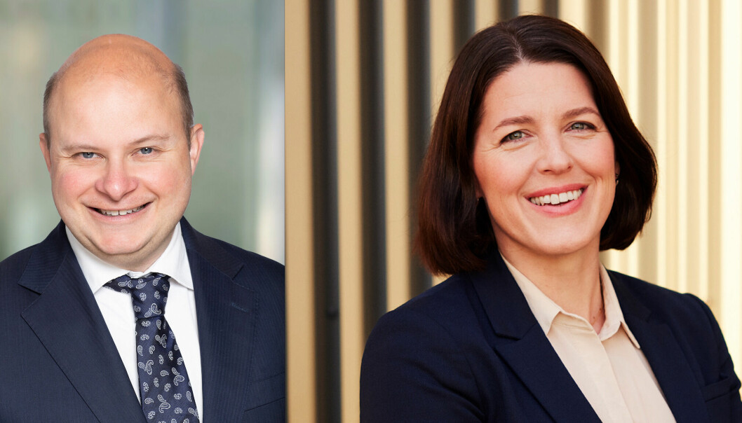 VANT SAK: Norsk Eiendoms advokat Sven Magnus Rivertz og Advokat Kjersti Cecilie Jensen fra Bull & Co med viktig seier for eiendomsbransjen.