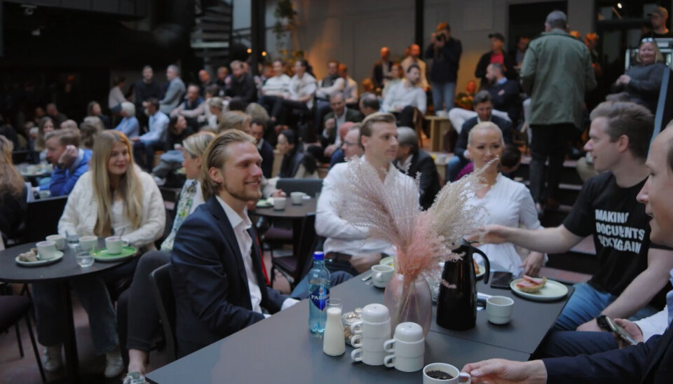 TREDJE ARRANGEMENTET: Ukens arrangement var det tredje i rekken med Proptech til frokost. TREDJE ARRANGEMENTET: Ukens arrangement var det tredje i rekken med Proptech til frokost.