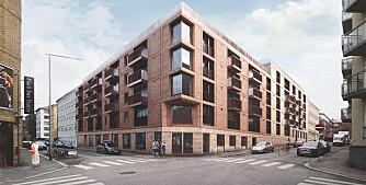 Vil bygge 73 leiligheter på Løkka i Oslo