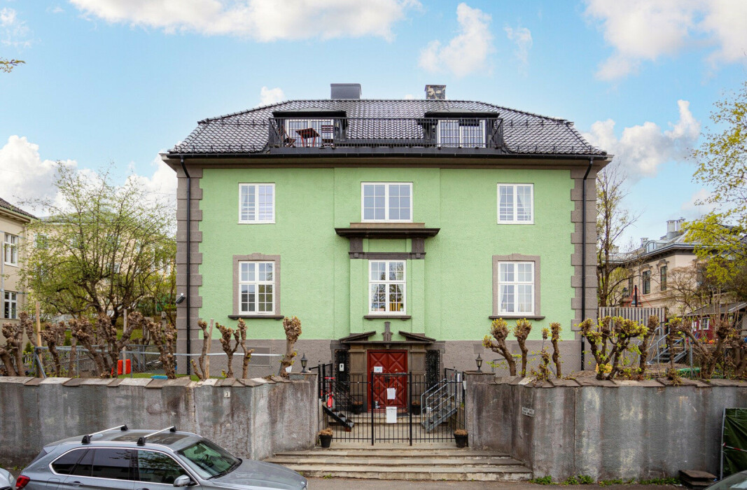 HERSKAPELIG: Det er ikke noe å si på hverken huset eller beliggenheten. HERSKAPELIG: Det er ikke noe å si på hverken huset eller beliggenheten.