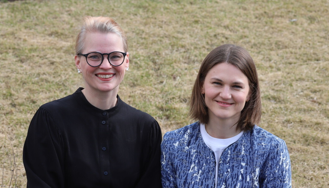 Daglig leder Erica Lund Gerell i arkitektselskapet Krook & Tjäder og bærekraftansvarlig Carina Selven i Bonava Norge. Daglig leder Erica Lund Gerell i arkitektselskapet Krook & Tjäder og bærekraftansvarlig Carina Selven i Bonava Norge.
