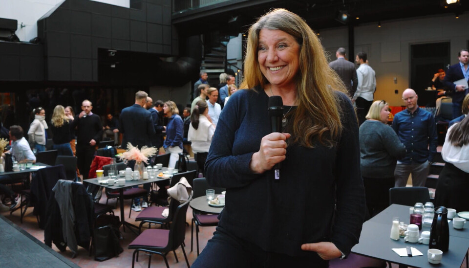 FORNØYD: Innovation Manager Jannicke Birkevold i DNB. FORNØYD: Innovation Manager Jannicke Birkevold i DNB.
