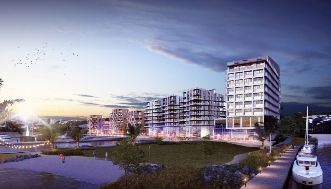 2023: Det nye hotellet åpner i 2023. 2023: Det nye hotellet åpner i 2023.