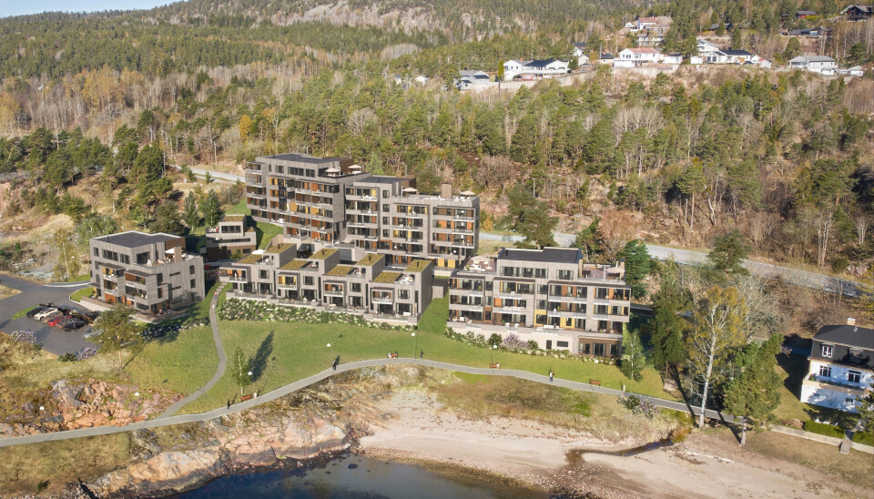 Hurum Brygge – fra industri til idylliske boliger i sjøkanten