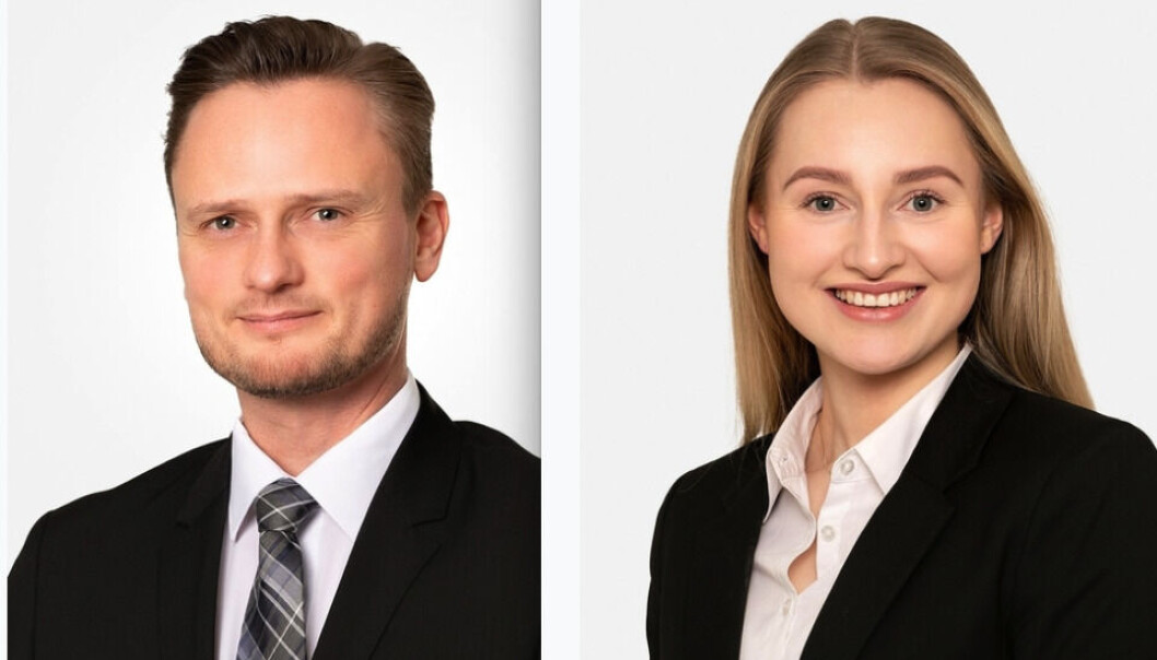VOKSER: Denne våren har Seland | Rödl & Partner hentet Torstein Bjørkgård (tv) og Ingeborg Kristin Finsrud. VOKSER: Denne våren har Seland | Rödl & Partner hentet Torstein Bjørkgård (tv) og Ingeborg Kristin Finsrud.
