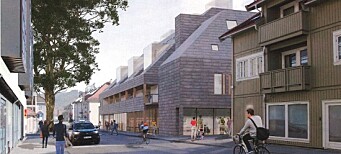 Selger prosjekt i Kongsberg sentrum