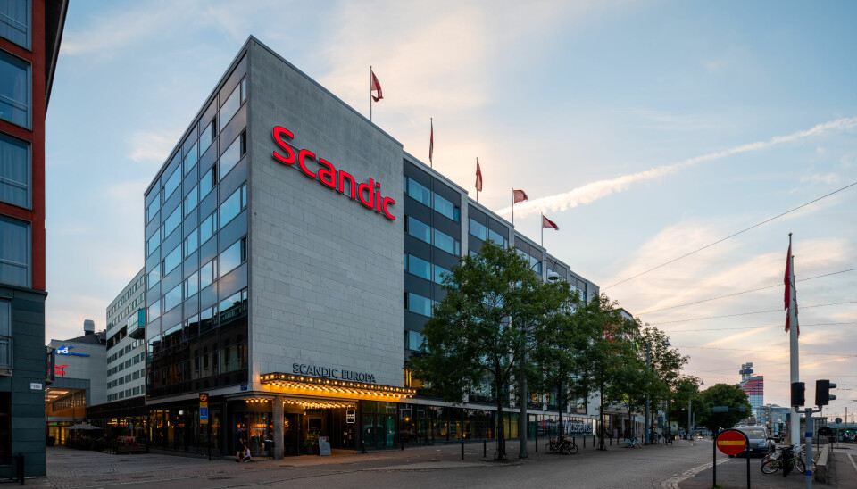 STERKT MARKED: Scandic melder om sterkt hotellmarked. Her fra ett av kjedens hoteller i Göteborg.