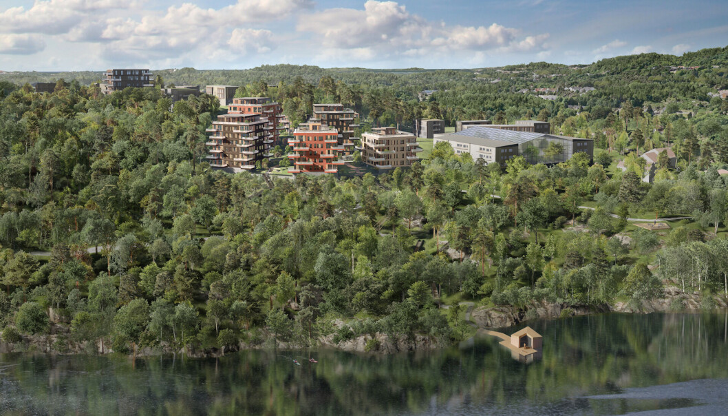 EN DEL AV KONSEPTET: Naturen er blitt en del av konseptet til Drangsvann-prosjektet. EN DEL AV KONSEPTET: Naturen er blitt en del av konseptet til Drangsvann-prosjektet.