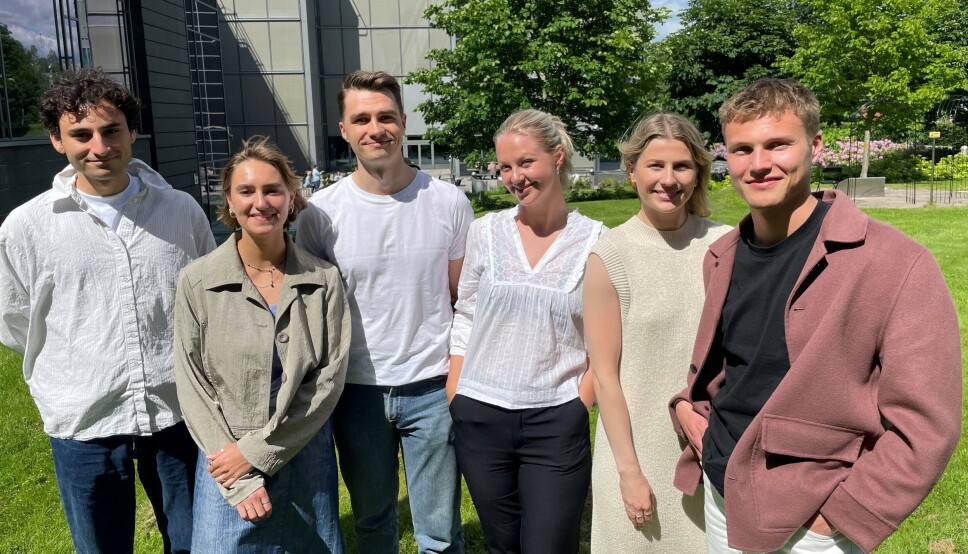 URBANE FORSKERE: Aspelin Ramm og Sweco har leid inn Kaveh Kawousi, Henriette Helverschou Hagen, Martin Andresen, Louise Holsing Odden, Una Mørch-Thoresen og Eirik Bruun til å forske på byutvikling. URBANE FORSKERE: Aspelin Ramm og Sweco har leid inn Kaveh Kawousi, Henriette Helverschou Hagen, Martin Andresen, Louise Holsing Odden, Una Mørch-Thoresen og Eirik Bruun til å forske på byutvikling.