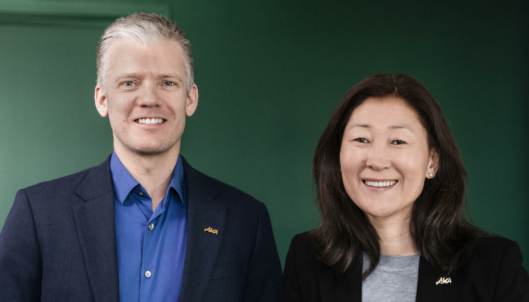 LEVERER: AKAs finansdirektør Thomas Simonsen og adm. dir. Jane K. Gravbråten. LEVERER: AKAs finansdirektør Thomas Simonsen og adm. dir. Jane K. Gravbråten.