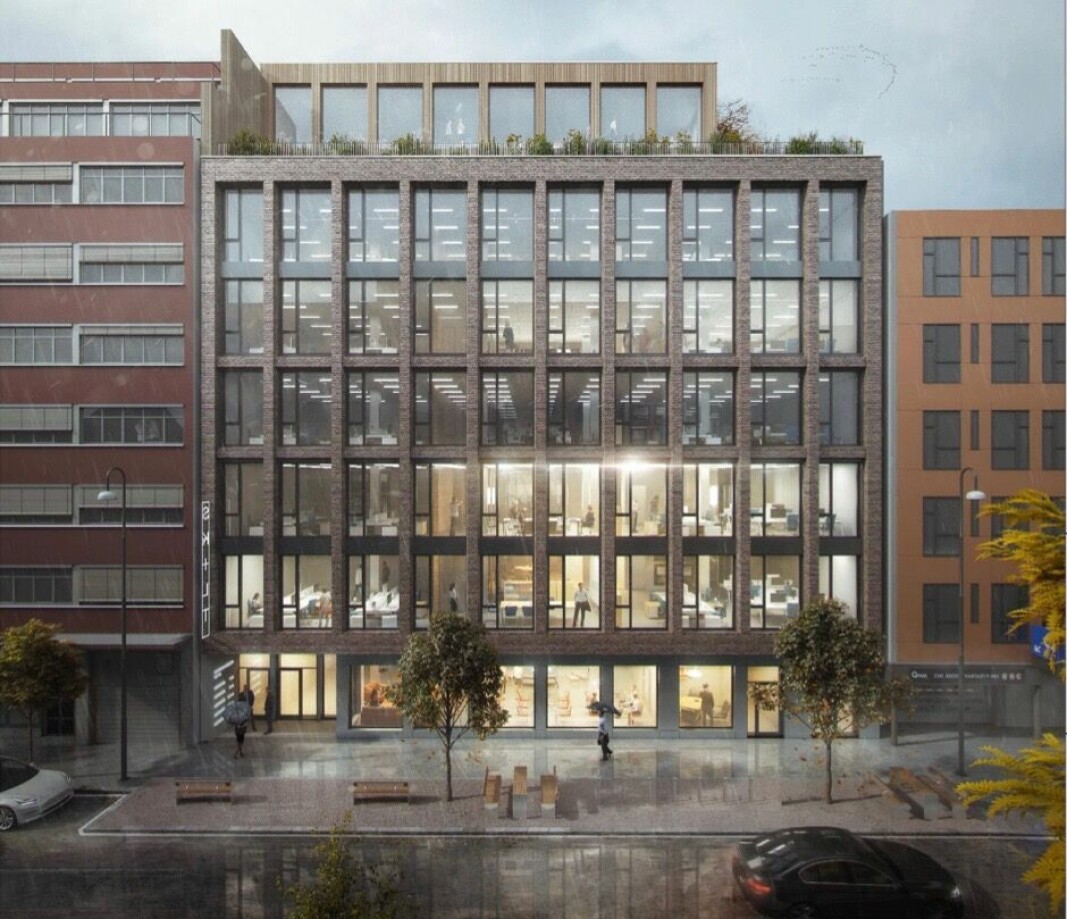 6.000 KVM: OBOS Eiendom sin plan var å oppføre et kontorbygg på over 6.000 kvadratmeter i Christian Krohgs gate 35.