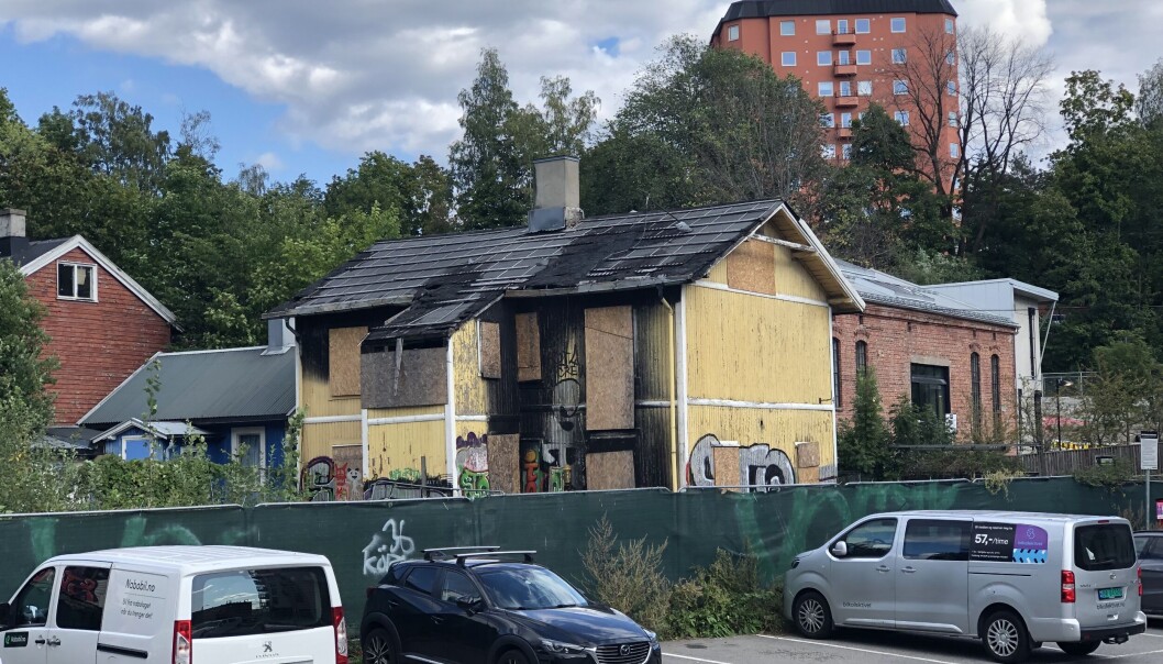 GJENGANGER I DOMSTOLENE: Borgarting lagmannsrett har nylig avsagt dom i en betent krangel mellom tidligere forretningspartnere, som gjennom flere år har arbeidet med å utvikle denne tomten i Trondheimsveien i Oslo. GJENGANGER I DOMSTOLENE: Borgarting lagmannsrett har nylig avsagt dom i en betent krangel mellom tidligere forretningspartnere, som gjennom flere år har arbeidet med å utvikle denne tomten i Trondheimsveien i Oslo.