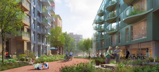 700 nye leiligheter, grendehus og park i Nydalen