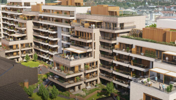 KLP Eiendom skal bygge 165 leiligheter sentralt i Oslo