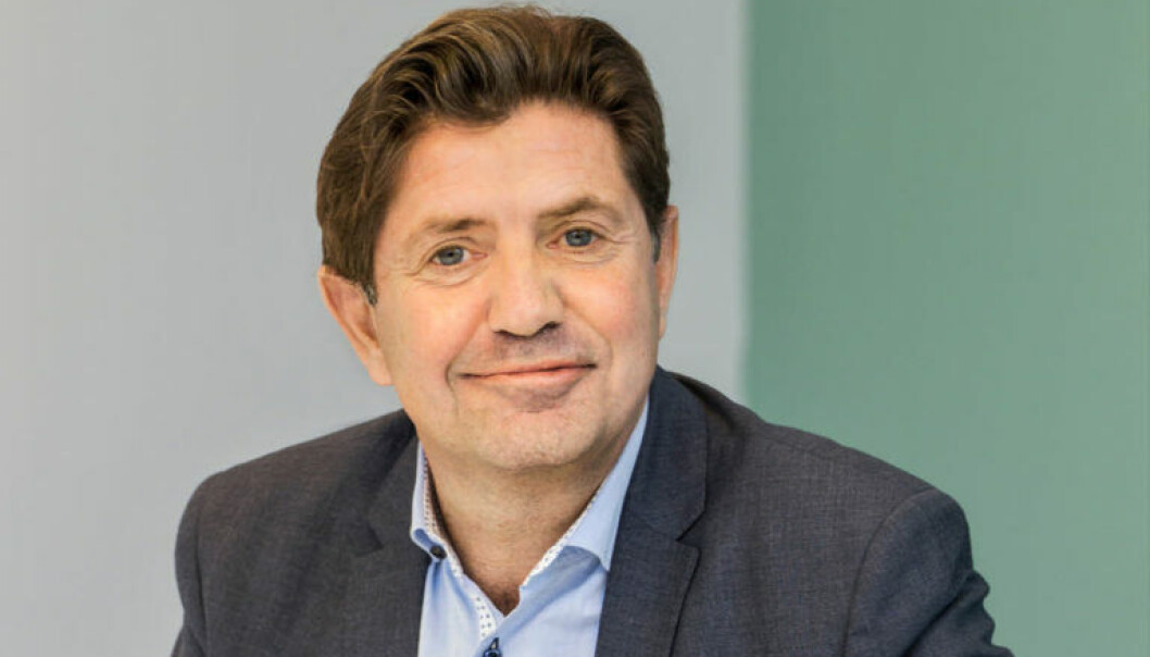 COMEBACK: Konserndirektør for finans, Arne B. Sperre, kan glede seg over full fart i kjøpesentrene. COMEBACK: Konserndirektør for finans, Arne B. Sperre, kan glede seg over full fart i kjøpesentrene.