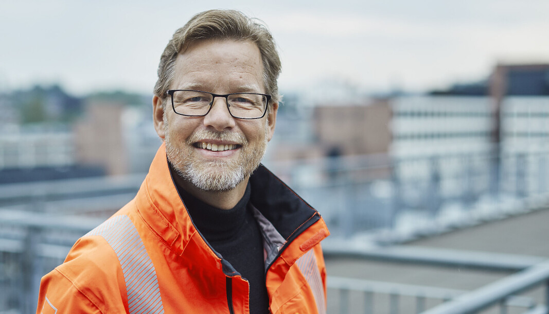 FORNØYD: Jimmy Bengtsson presenterer tallene for Q2. FORNØYD: Jimmy Bengtsson presenterer tallene for Q2.