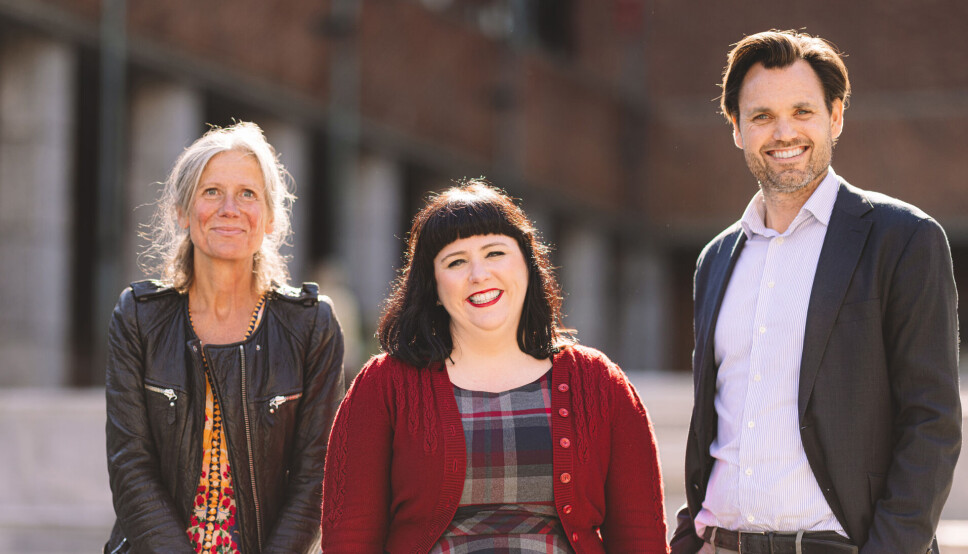 BOLIGER: Anne Helene Mortensen i Oslobolig, byråd Victoria Marie Evensen og adm. dir. Anders Gregersen i Neptune Properties. BOLIGER: Anne Helene Mortensen i Oslobolig, byråd Victoria Marie Evensen og adm. dir. Anders Gregersen i Neptune Properties.