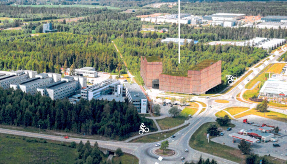 STORT: Eierne sparer ikke på størrelser i dette prosjektet.