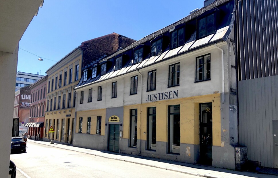 SELGES: Justisen er den foreløpig siste eiendommen Statsbygg har kjøpt i Møllergata.
