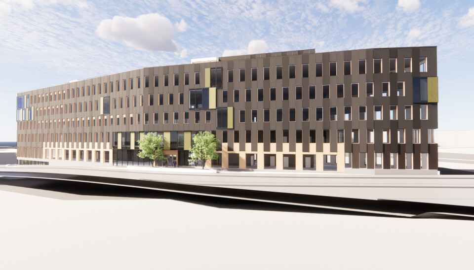 HQ: Slik skal det nye bygget bli når det er ferdig. HQ: Slik skal det nye bygget bli når det er ferdig.