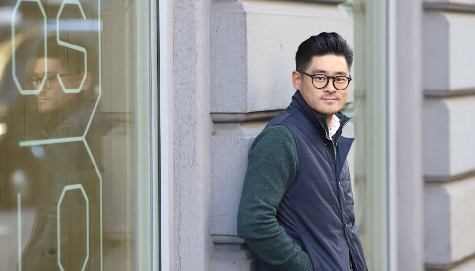 SHIPPINGBAKGRUNN: Son André Hval jobbet med shipping før han begynte i eiendomsbranjen. SHIPPINGBAKGRUNN: Son André Hval jobbet med shipping før han begynte i eiendomsbranjen.