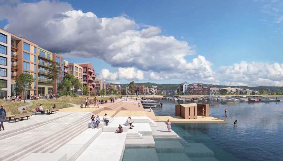 STORT: her blir det byggeplass i mange år fremover. STORT: her blir det byggeplass i mange år fremover.