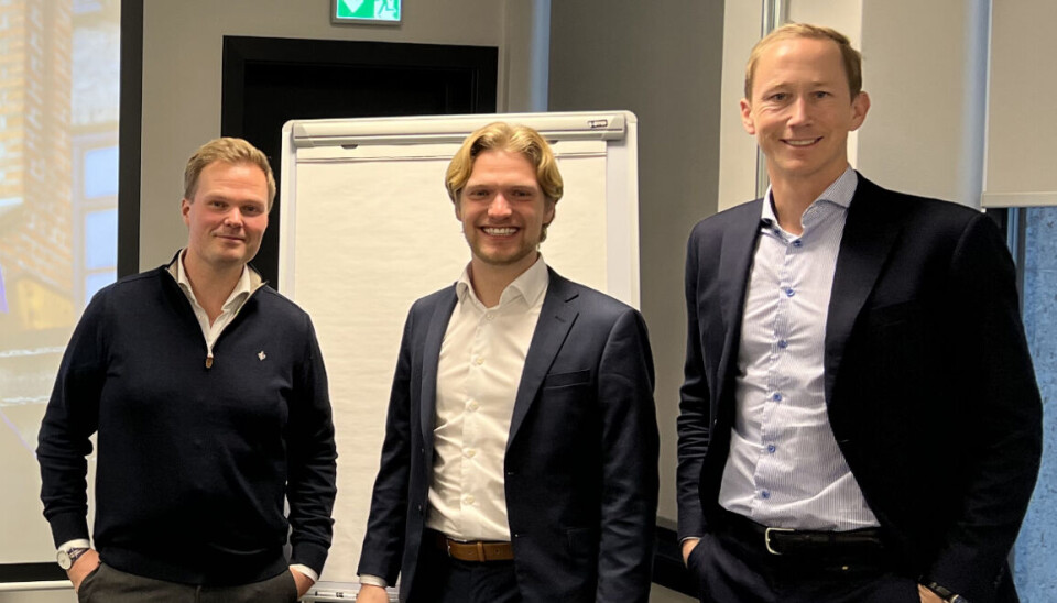 I ENDRING: - Det er stor økning i innovasjon rundt boligmodeller, sier f.v. Stian Myhre i Fredensborg Bolig, Christian Wierød i Unite Living og Henrik Taubøll i advokatfirmaet Haavind.