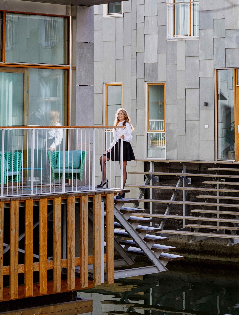 HAR TROEN: Marianne Wollan har stor tro på Vannkunsten i Bjørvika. HAR TROEN: Marianne Wollan har stor tro på Vannkunsten i Bjørvika.