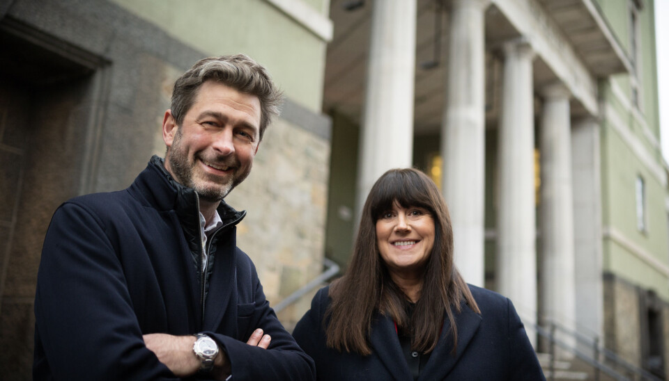 GLEDER SEG: Markedsdirektør Pål Bøe og konsept- og utviklingssjef Siri Løining i Møller Eiendom gleder seg til å få liv i det gamle biblioteket på Hammersborg i Oslo sentrum. GLEDER SEG: Markedsdirektør Pål Bøe og konsept- og utviklingssjef Siri Løining i Møller Eiendom gleder seg til å få liv i det gamle biblioteket på Hammersborg i Oslo sentrum.
