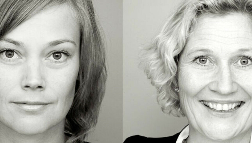 IKKE BETRYGGENDE: - Enten har ikke byrådet fått med seg Kommunal- og distriktsdepartementet (KDD) sine føringer, eller så bryr de seg ikke om hvordan KDD tolker loven. Ingen av alternativene er betryggende, sier f.v. Camilla Solheim og Anne Sofie Bjørkholt i advokatfirmaet BAHR.