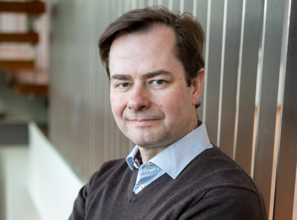 FALLENDE: Lars Jacob Hiim rapporterer om et elendig boligår i fjor. FALLENDE: Lars Jacob Hiim rapporterer om et elendig boligår i fjor.