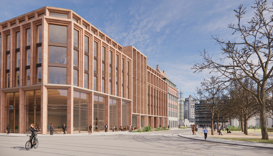 11.000 KVM: Bane Nor Eiendom planlegger et nytt næringsbygg på 11.000 kvadratmeter i syv etasjer.