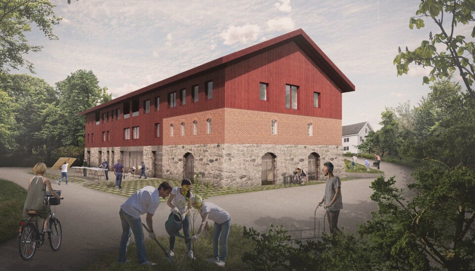 GJENBRUK: Denne gamle låven blir kommunens første sirkulære byggeprosjekt. GJENBRUK: Denne gamle låven blir kommunens første sirkulære byggeprosjekt.