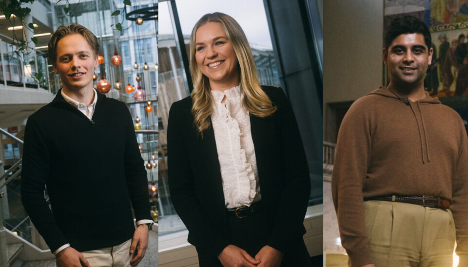 KAN VINNE PRIS: Kristoffer Lundquist, Sara Midtgaard og Mansoor Hussain er nominert til Cityglød. KAN VINNE PRIS: Kristoffer Lundquist, Sara Midtgaard og Mansoor Hussain er nominert til Cityglød.