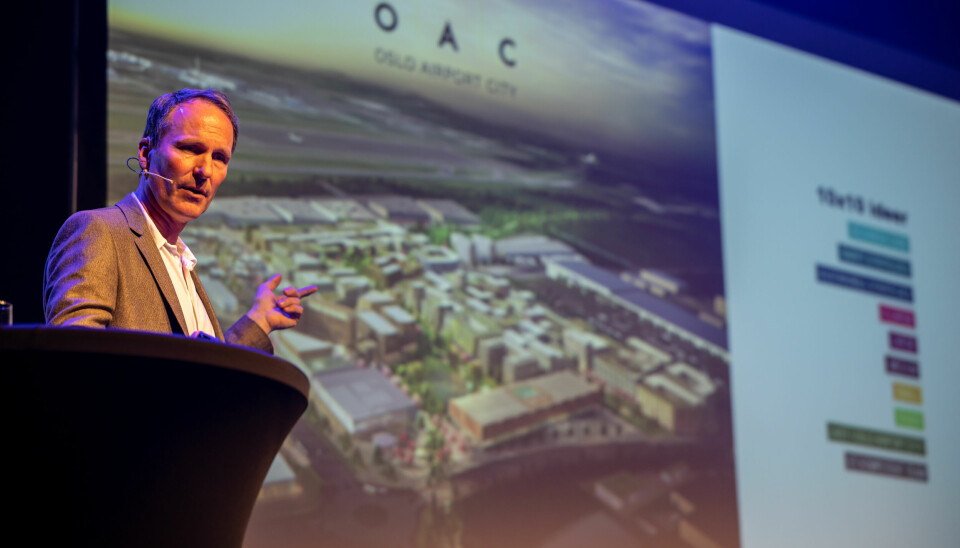 SENTRAL: Adm. direktør i Oslo Airport City, Thor Thoeneie, er rådgiver for konferansen STRØK.