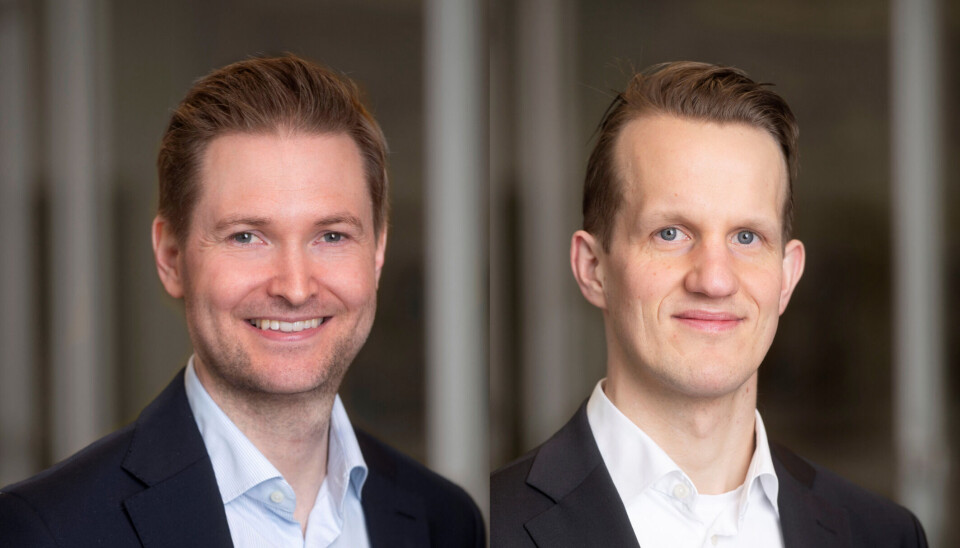 NYE: Espen Helle Gabrielsen og Sverre Hov Skjelle. NYE: Espen Helle Gabrielsen og Sverre Hov Skjelle.