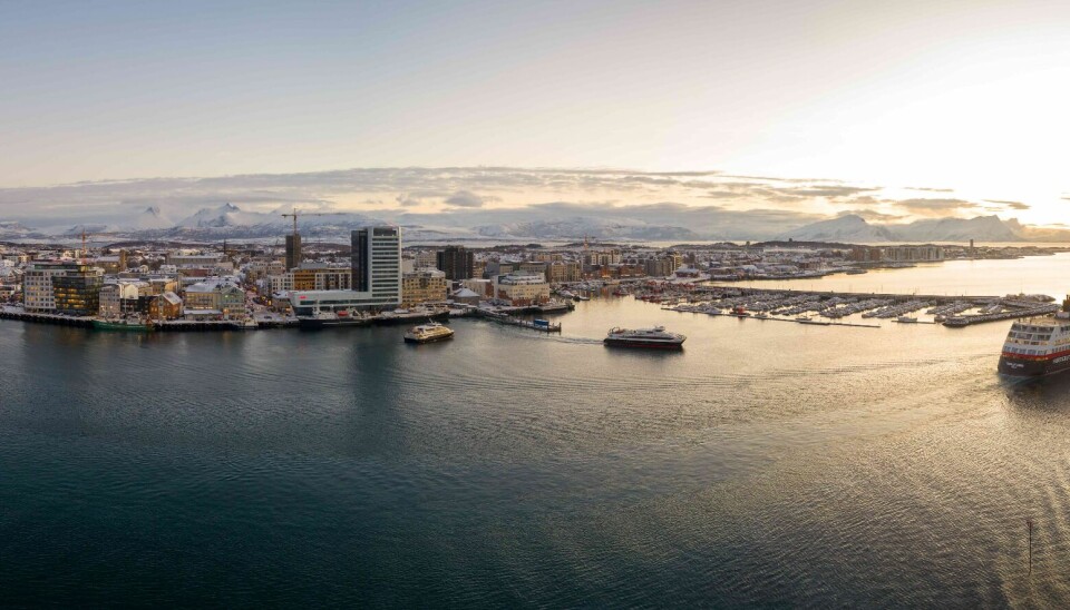 MOT STRØMMEN: Bodø er en av få nordlandskommuner
som ikke
vil ha fall i befolkningen de
kommende årene.