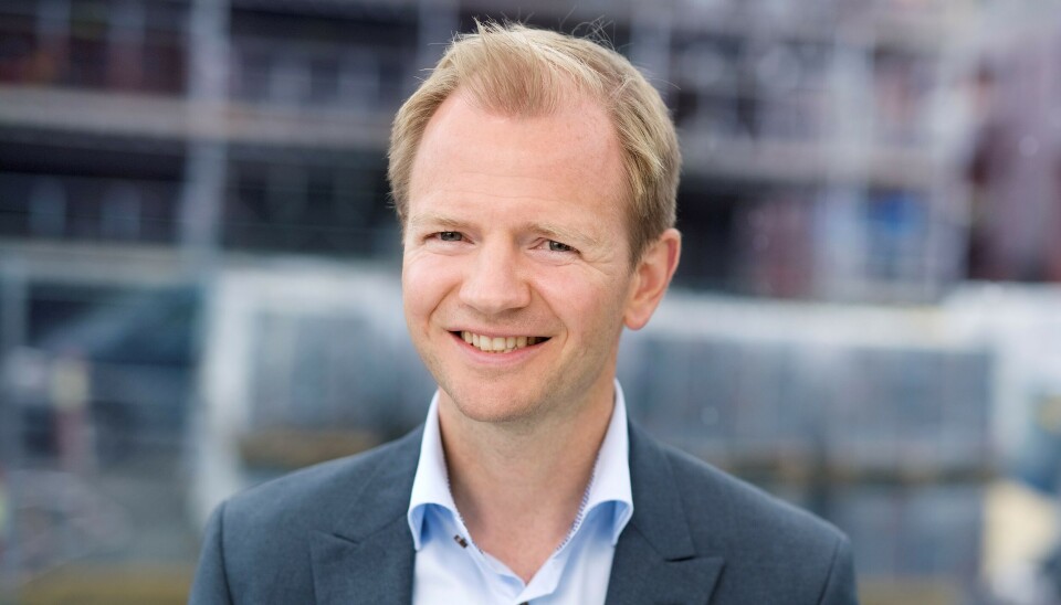 FORNØYD: Andreas Eskelund, administrerende direktør i SiO. FORNØYD: Andreas Eskelund, administrerende direktør i SiO.