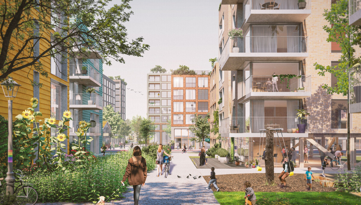 Link Arkitektur skal utvikle Strømsø Park i Drammen