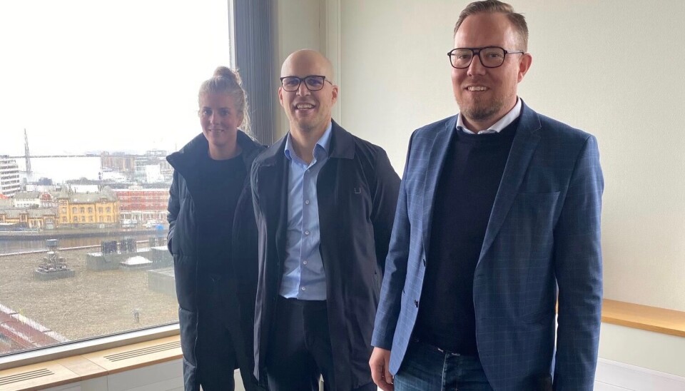 Sile Nyhagen, Sveinung Hetland, og Sjur C. Monsen. Sile Nyhagen, Sveinung Hetland, og Sjur C. Monsen.