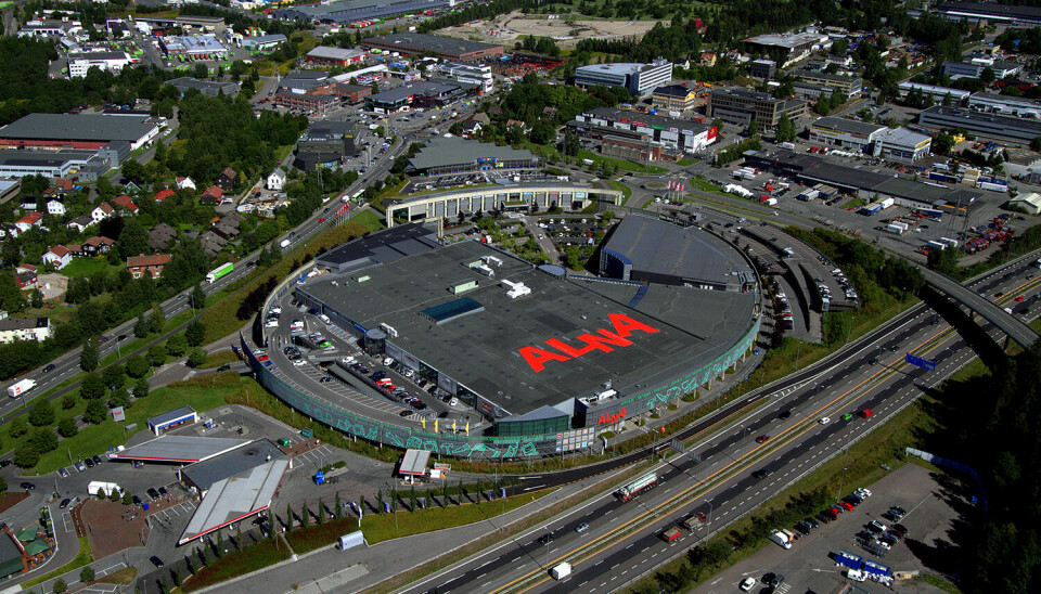 ØKER: Alna Senter har i dag et areal på 101.261kvadratmeter, mens foreslått bygg er på 1.721 kvadratmeter.