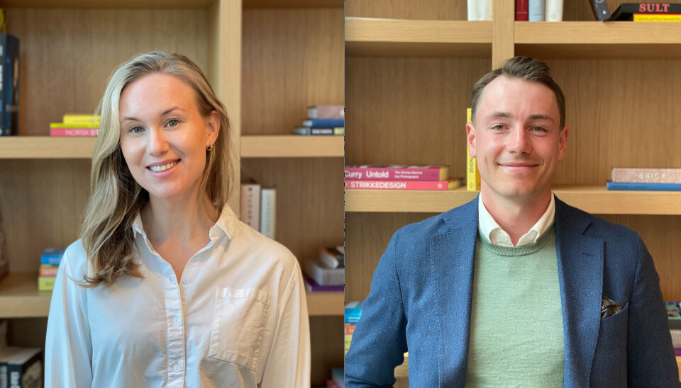 LANSERER VOGL ANALYTICS: Dina Moldestad og Lauritz Meinich Kittelsen i Vogl lanserer Vogl Analytics i tredje kvartal 2023 LANSERER VOGL ANALYTICS: Dina Moldestad og Lauritz Meinich Kittelsen i Vogl lanserer Vogl Analytics i tredje kvartal 2023