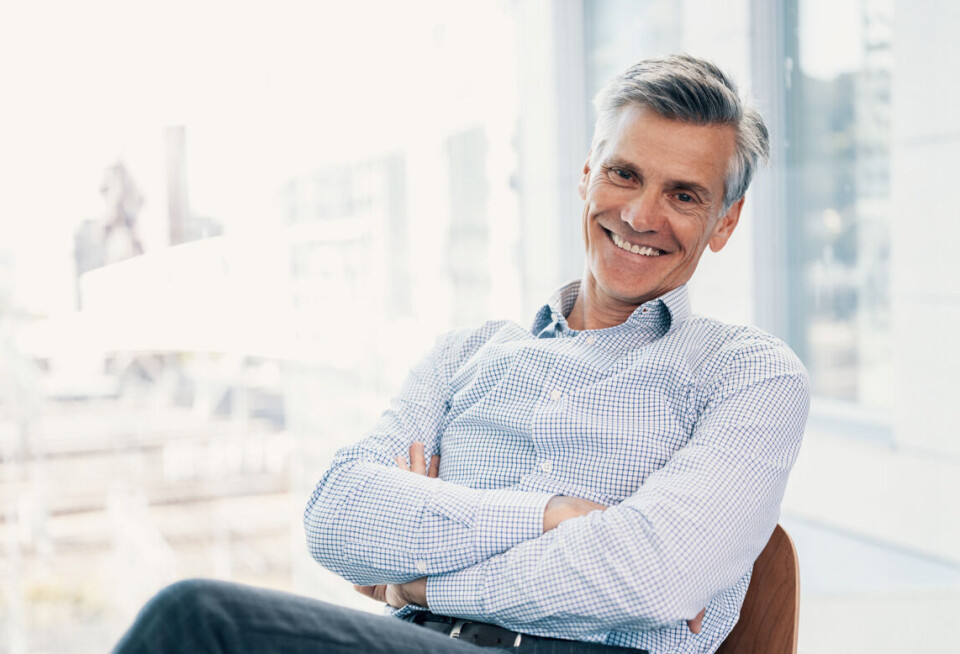 MILJØBEVISST: Jon-Erik Lunøe hadde elbil allerede da Think ble lansert, og var tidlig ute med å montere solceller på taket til huset.