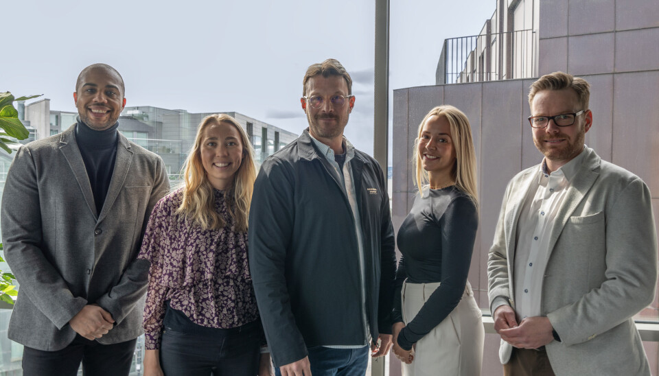 SAMARBEIDER: Patrick Delgado (Account Director i Adform), Mette Liset (partnerskapsansvarlig i Marketer), Preben Standal (Enterprise Sales Director i Adform), Kaisa Eidet (leder Bruktbolig i Marketer), Jan Berthrand Danielsen. (Country Manager Adform Norge). SAMARBEIDER: Patrick Delgado (Account Director i Adform), Mette Liset (partnerskapsansvarlig i Marketer), Preben Standal (Enterprise Sales Director i Adform), Kaisa Eidet (leder Bruktbolig i Marketer), Jan Berthrand Danielsen. (Country Manager Adform Norge).