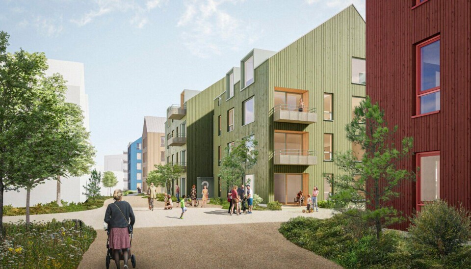 UNDER UTVIKLING: Parkhusene i Tolder Holmers vei i Molobyen utvikles og nå kan boligkjøperne planlegge aktiviteter gjennom appen til Heime Proptech. UNDER UTVIKLING: Parkhusene i Tolder Holmers vei i Molobyen utvikles og nå kan boligkjøperne planlegge aktiviteter gjennom appen til Heime Proptech.