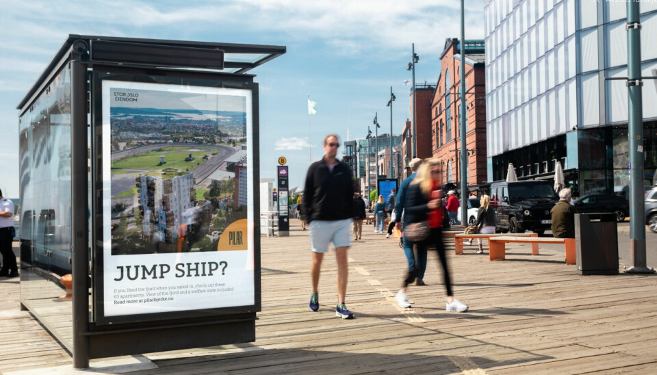 JUMP SHIP: Det nye boligprosjektet starter salget den 31. mai.