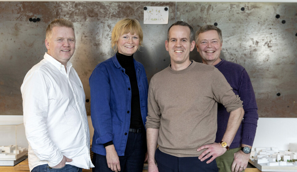 LEDERTEAMET: Pirill Steinslien, Anne Sandnes, Øystein Sjøstrand og Christian Nørgaard Madsen.