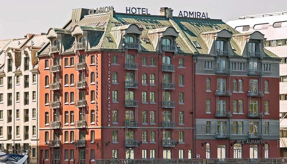 210 ROM: Hotel Admiral består av 210 rom, bar, restaurant og konferansefasiliteter. Foto: Clarion 210 ROM: Hotel Admiral består av 210 rom, bar, restaurant og konferansefasiliteter. Foto: Clarion