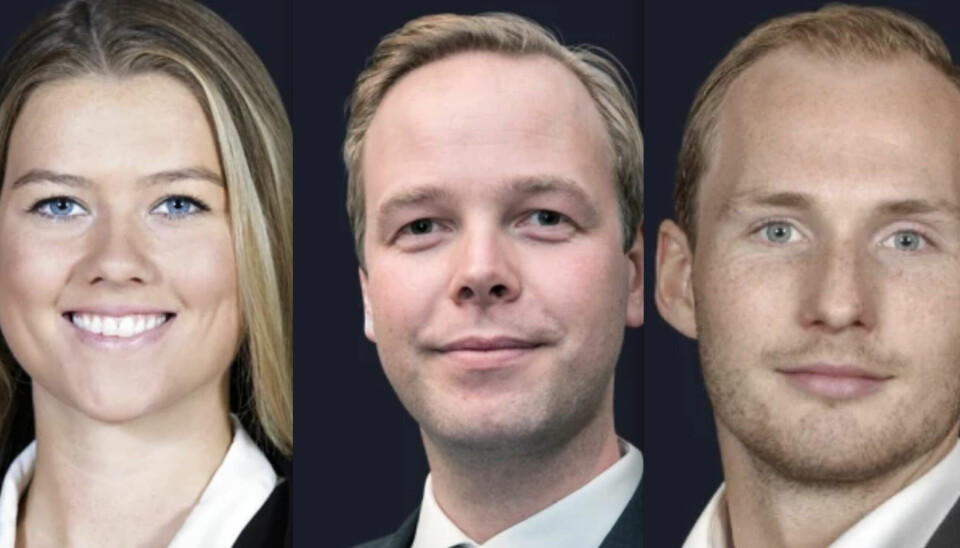 KREVENDE TRANSAKSJONSMARKED: Analytikerne i Realnor, representert ved Caroline Bjørdal, analysesjef Petter Platou og Tormod Hauane, ser et fortsatt vanskelig transaksjonsmarked.